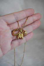Load image into Gallery viewer, Collar de la suerte en acero inoxidable
