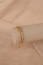 Load image into Gallery viewer, Pulsera ajustable chapa de oro

