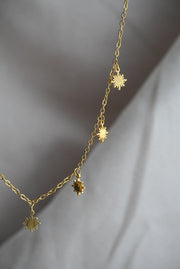 Collar de acero inoxidable con solecitos.