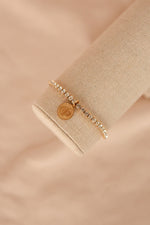 Load image into Gallery viewer, Pulsera ajustable acero inoxidable san Benito
