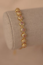Load image into Gallery viewer, Pulsera ajustable chapa de oro
