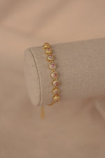 Load image into Gallery viewer, Pulsera ajustable chapa de oro
