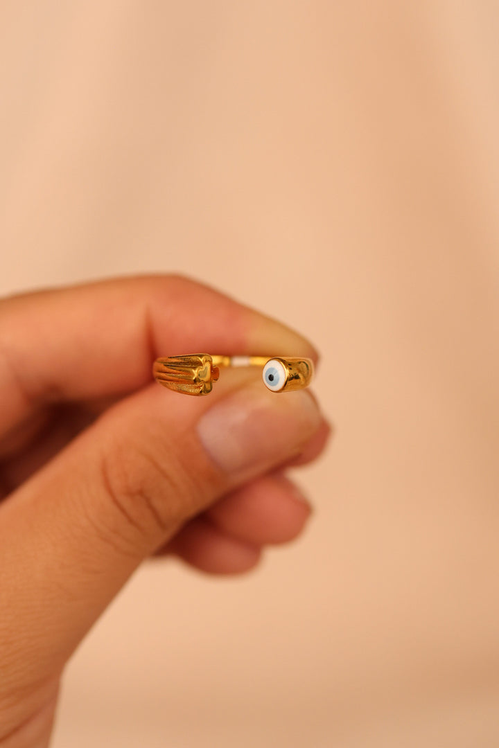 Anillo acero inoxidable ajustable tallas #6 #7 #8