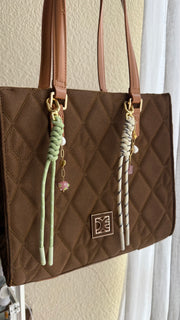 Bag charm blanco