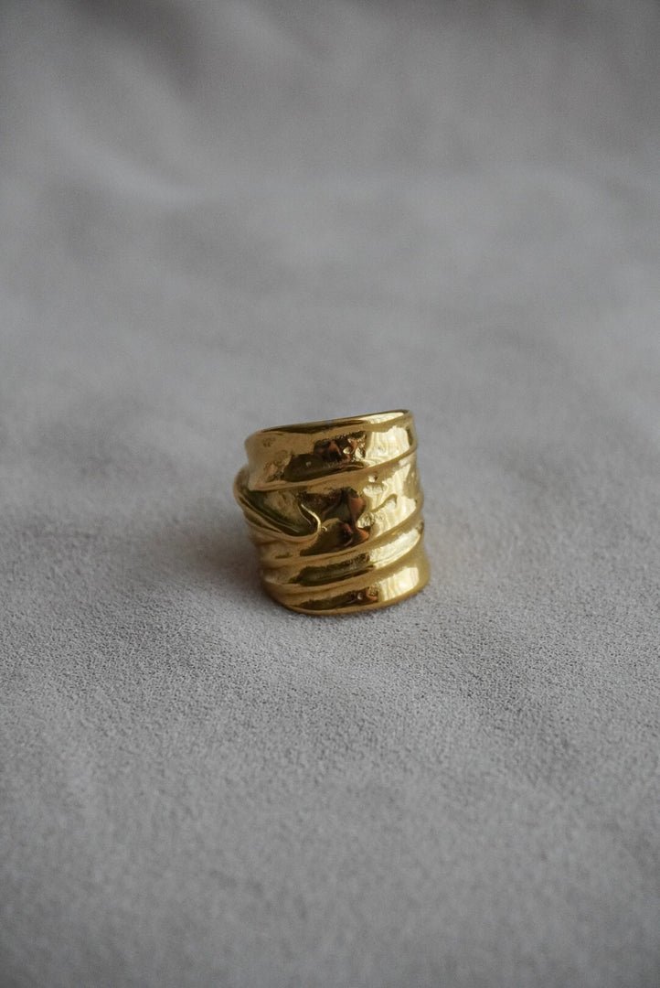 Anillo de acero inoxidable #6
