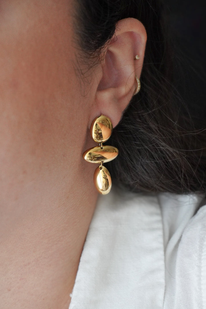 Aretes de acero inoxidable.