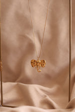 Load image into Gallery viewer, Collar elefante chapa de oro
