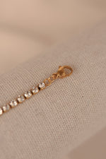 Load image into Gallery viewer, Pulsera zirconia acero inoxidable con broche
