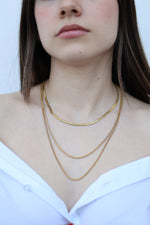 Load image into Gallery viewer, Collar triple acero inoxidable.
