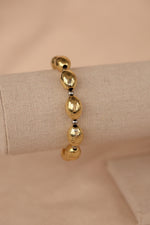 Load image into Gallery viewer, Pulsera chunky de chapa de oro
