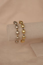 Load image into Gallery viewer, Pulsera chunky de chapa de oro
