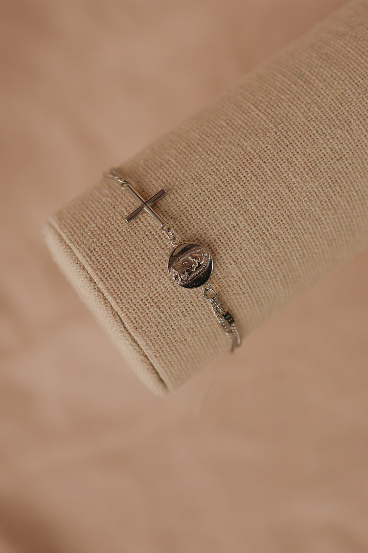 Pulsera acero inoxidable virgen de Guadalupe
