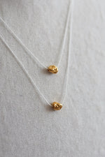 Load image into Gallery viewer, Collar doble chapa de oro
